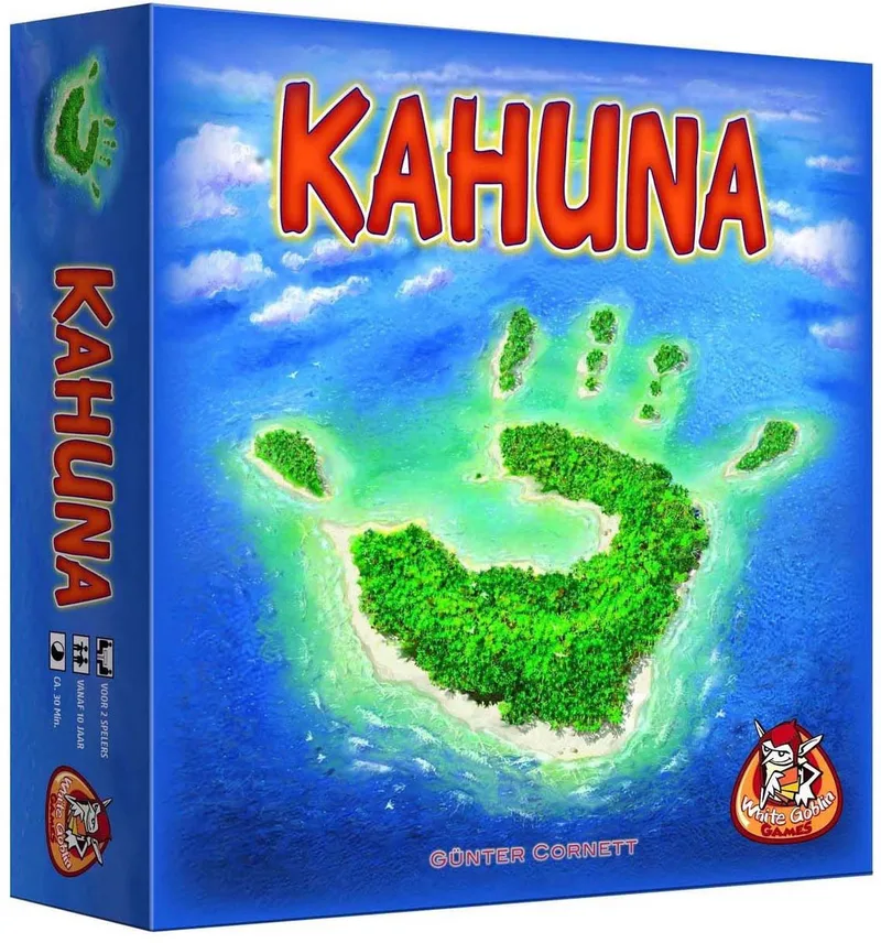 Kahuna - 2 persoonsspel - 2 spelers - Tactisch spel - 30 minuten - Vanaf 10 jaar fra White Goblin Games – æske