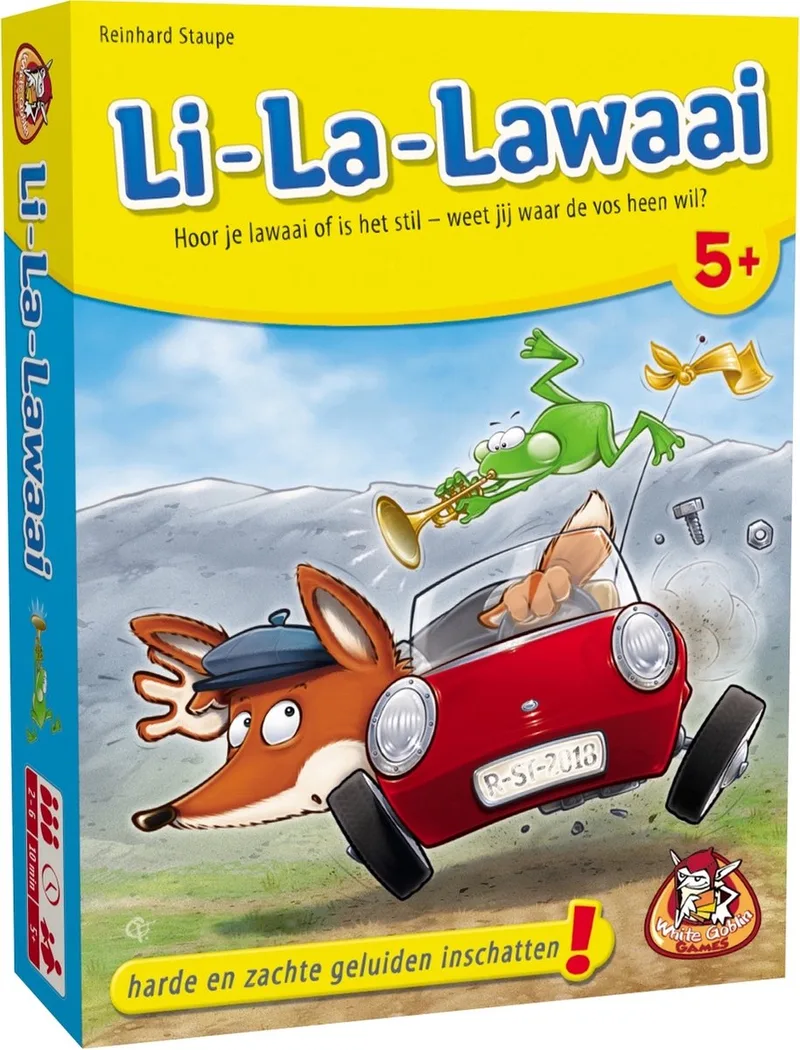 Li La Lawaai - Educatieve spellen från White Goblin Games – kartong