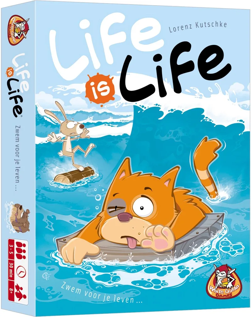 Life is life från White Goblin Games – kartong