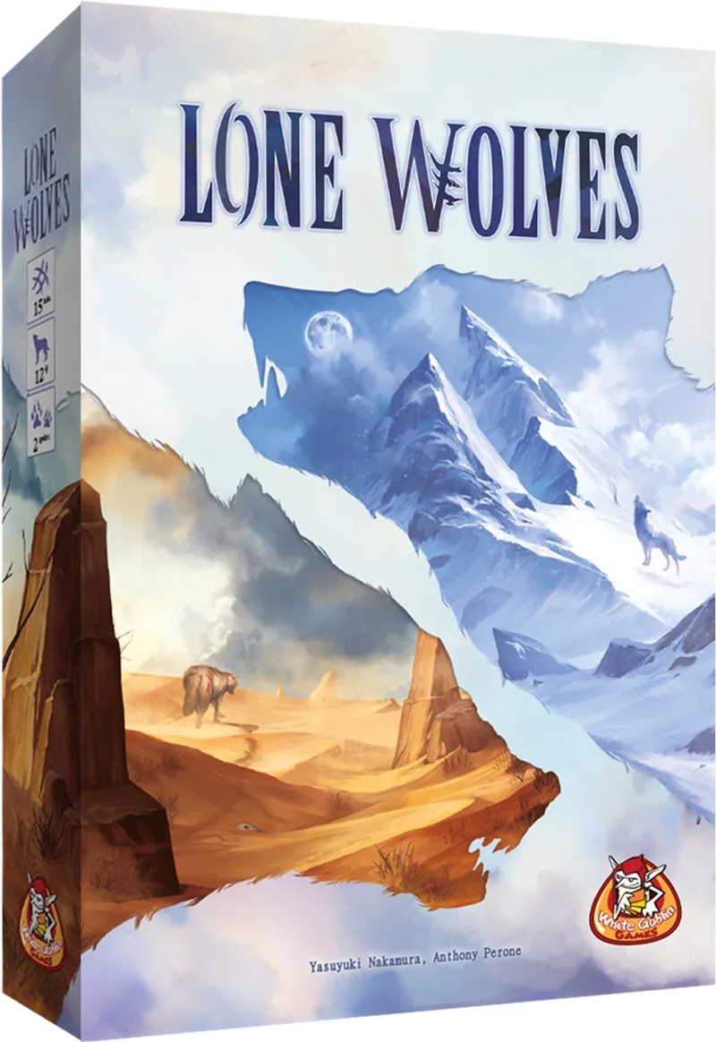 Lone Wolves - Kaartspel - 2 spelers - Slagenspel - 15 minuten - Vanaf 12 jaar från White Goblin Games, utgåva Meerkleurig – kartong