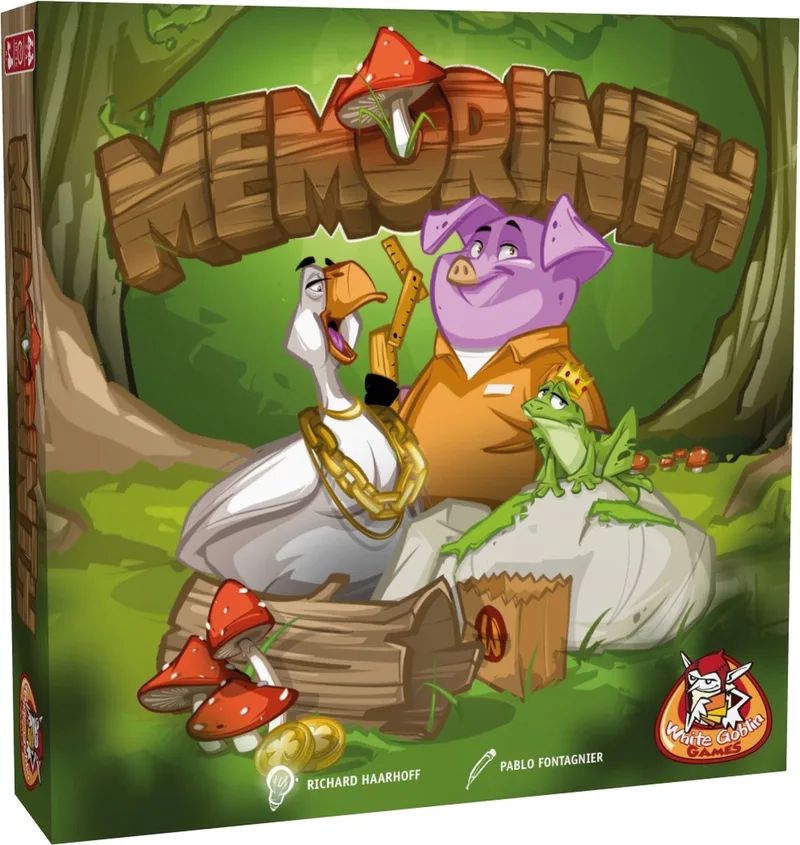 Memorinth - familiespel - 2 tot 4 spelers - 10 minuten - Vanaf 6 jaar van White Goblin Games – doos