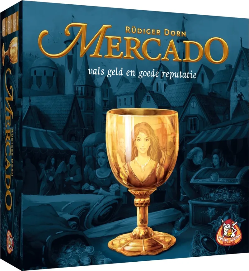 Mercado - Strategisch bordspel voor 2-4 spelers - 10+ jaar från White Goblin Games – kartong