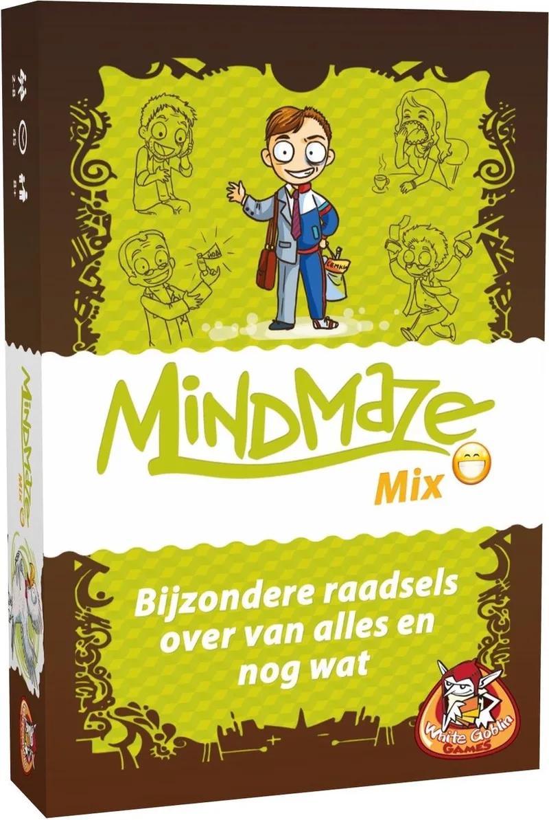 Mindmaze: Mix - Kaartspel de White Goblin Games – boîte