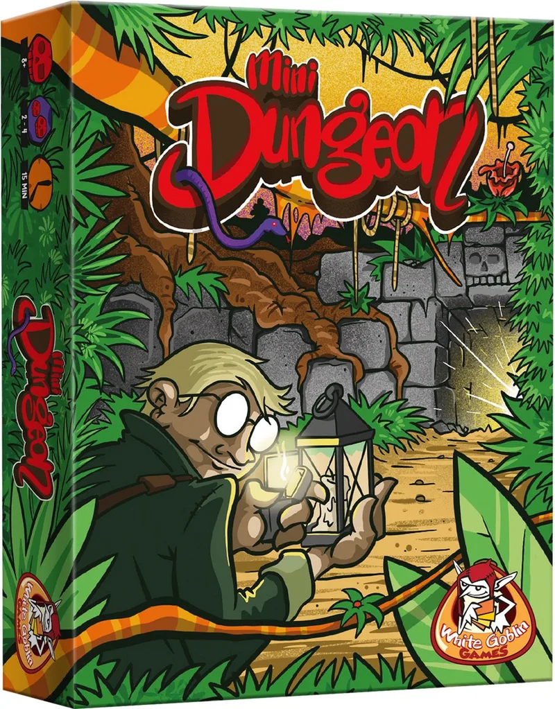 Mini Dungeon - Kaartspel - 2 spelers - 15 minuten - Vanaf 8 jaar från White Goblin Games – kartong