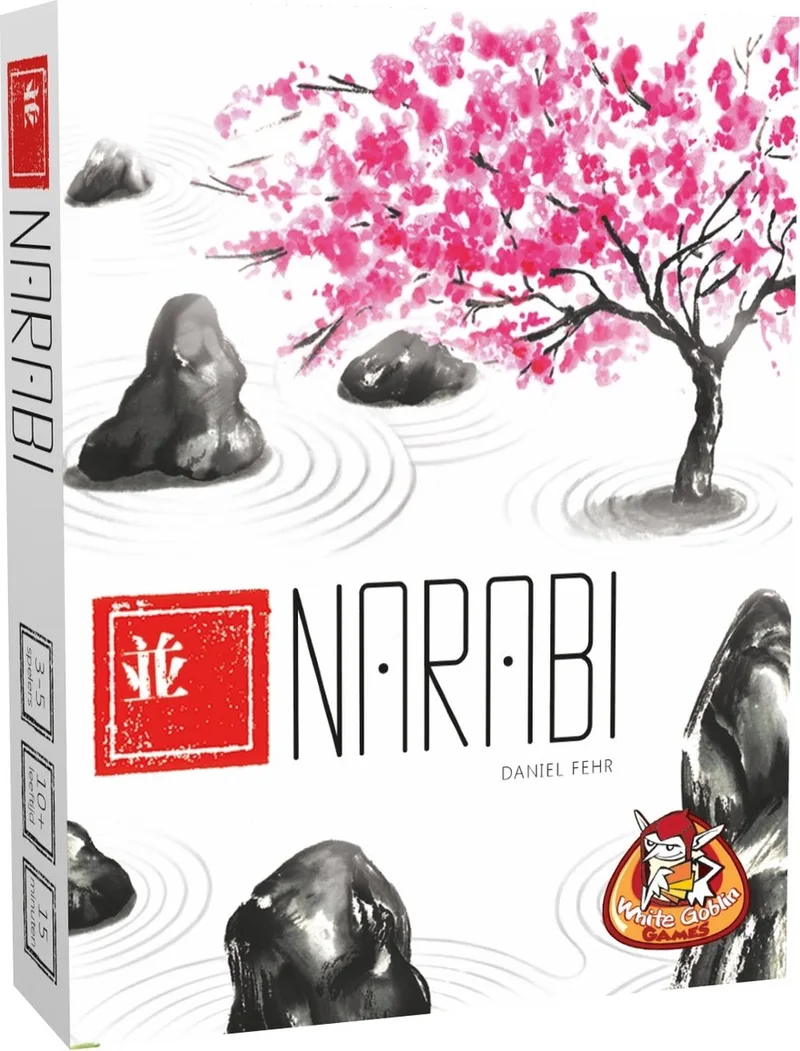 Narabi - Kaartspel - 3 tot 5 spelers - 15 minuten - Vanaf 10 jaar från White Goblin Games – kartong