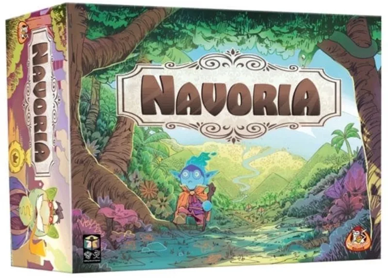 Navoria - familiespel - 2 tot 4 spelers - 60 minuten - Vanaf 12 jaar från White Goblin Games, utgåva Meerkleurig – kartong