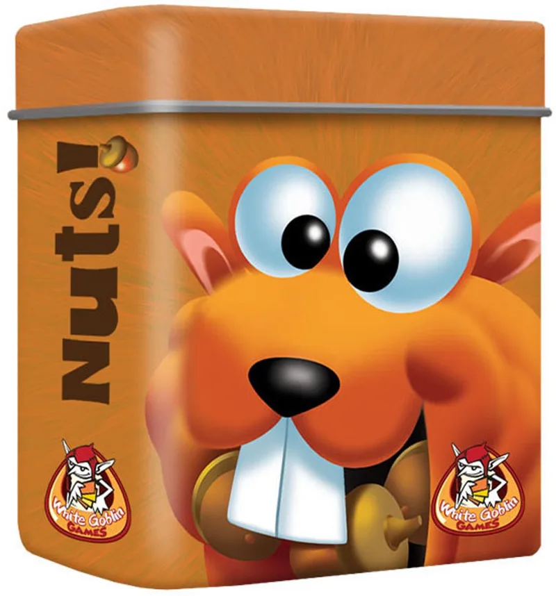 Nuts - Dobbelspel from White Goblin Games, Meerkleurig edition – box