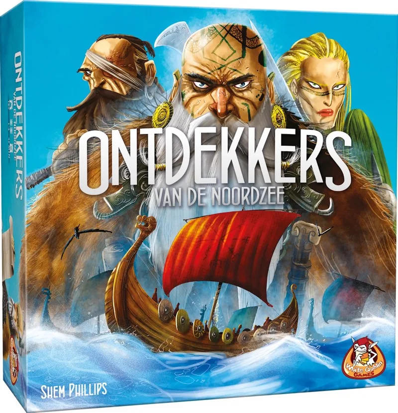 Ontdekkers van de Noordzee 12+. de White Goblin Games, édition Meerkleurig – boîte