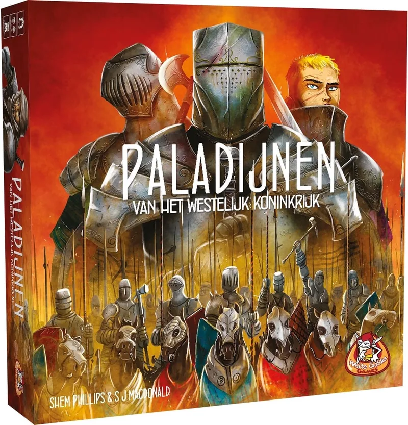 Paladijnen van het Westelijk Koninkrijk - expertspel - 1 tot 4 spelers - 90 minuten - Vanaf 12 jaar de White Goblin Games – boîte