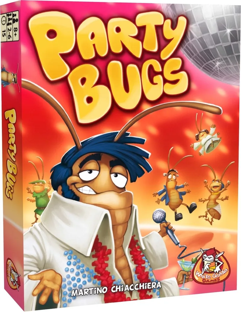 Party Bugs - Kaartspel - 2 tot 6 spelers - 15 minuten - Vanaf 8 jaar van White Goblin Games – doos