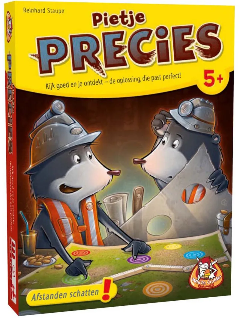 Pietje Precies - Educatieve Spellen de White Goblin Games – boîte