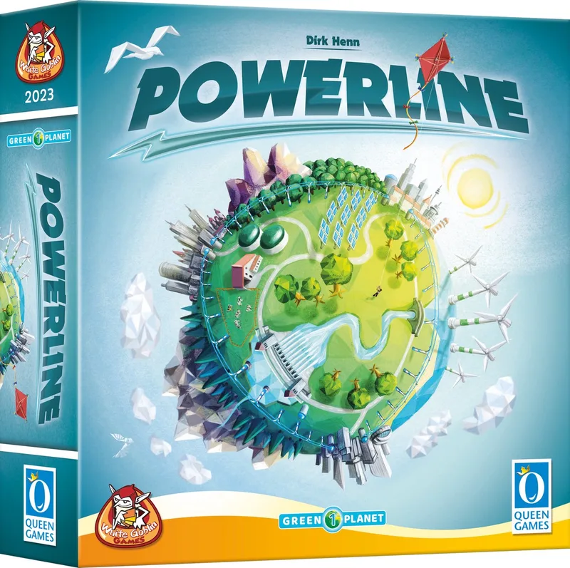 Powerline NL - familiespel - 1 tot 6 spelers - 45 minuten - Vanaf 8 jaar de White Goblin Games – boîte