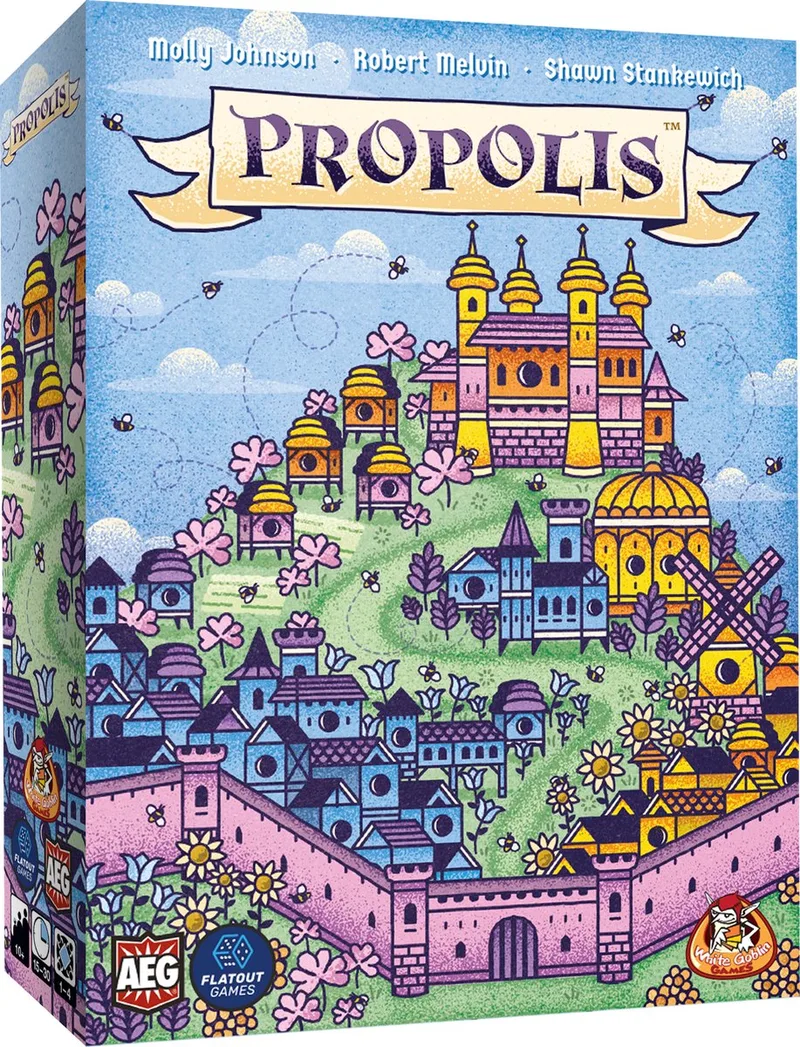 Propolis - Kaartspel - 1 tot 4 spelers - 15 minuten - Vanaf 10 jaar van White Goblin Games – doos