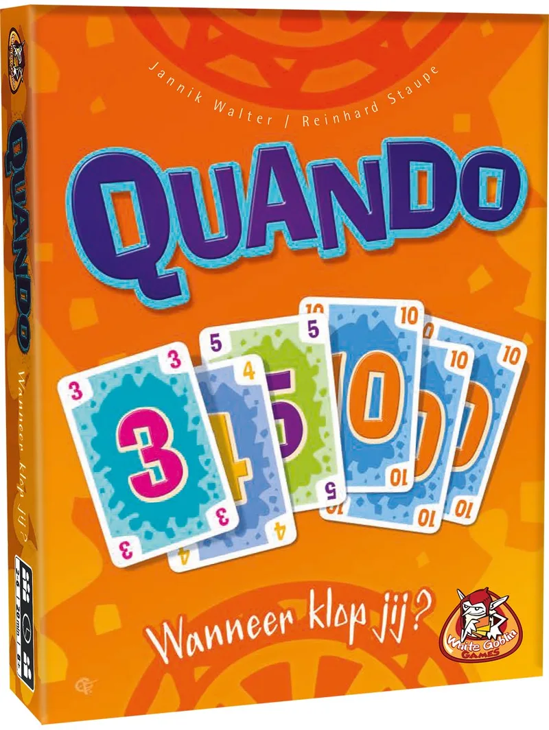 Quando - Kaartspel - 2 tot 6 spelers - 20 minuten - Vanaf 8 jaar from White Goblin Games – box