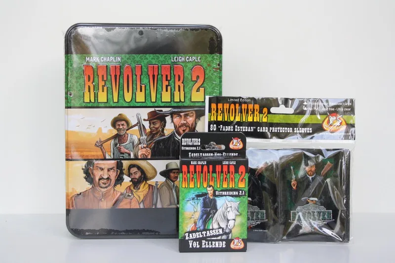 Revolver 2 - Gezelschapsspel från White Goblin Games – kartong