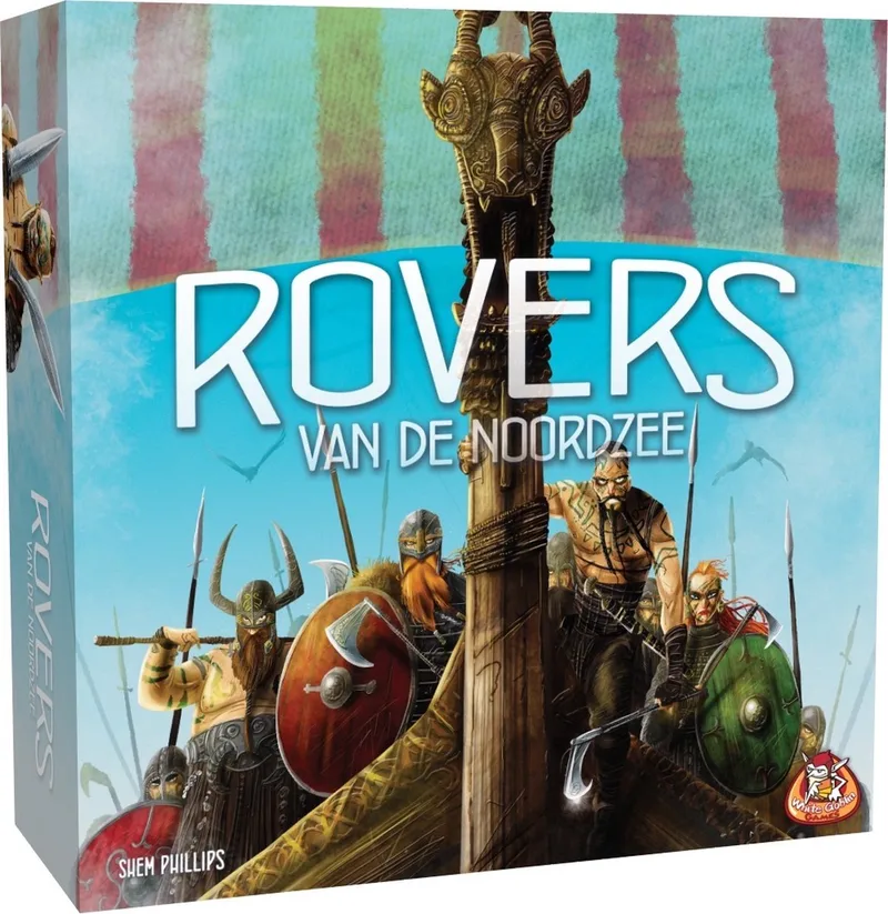 Rovers van de Noordzee - expertspel - 2 tot 4 spelers - 60 minuten - Vanaf 12 jaar de White Goblin Games – boîte