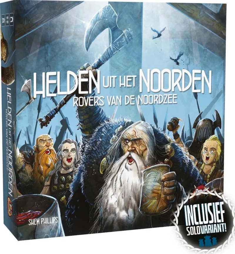 Rovers van de Noordzee: Helden uit het Noorden - expertspel - 1 tot 6 spelers - 90 minuten - Vanaf 12 jaar from White Goblin Games – box