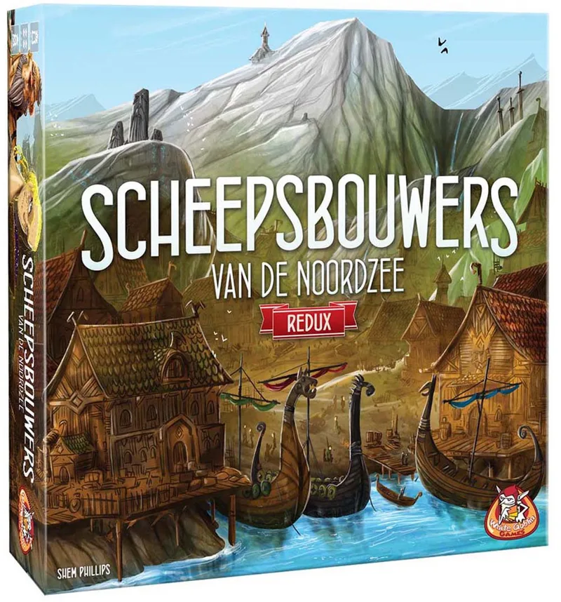 Scheepsbouwers van de Noordzee - Kaartspel - 1 tot 5 spelers - 90 minuten - Vanaf 12 jaar from White Goblin Games – box