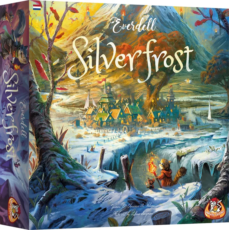 Silverfrost - familiespel - 1 tot 4 spelers - 60 minuten - Vanaf 10 jaar from White Goblin Games, Meerkleurig edition – box