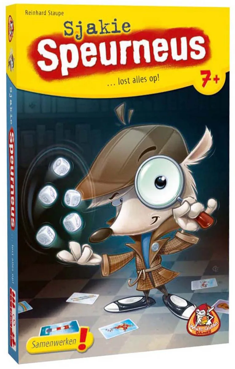 Sjakie Speurneus fra White Goblin Games – æske