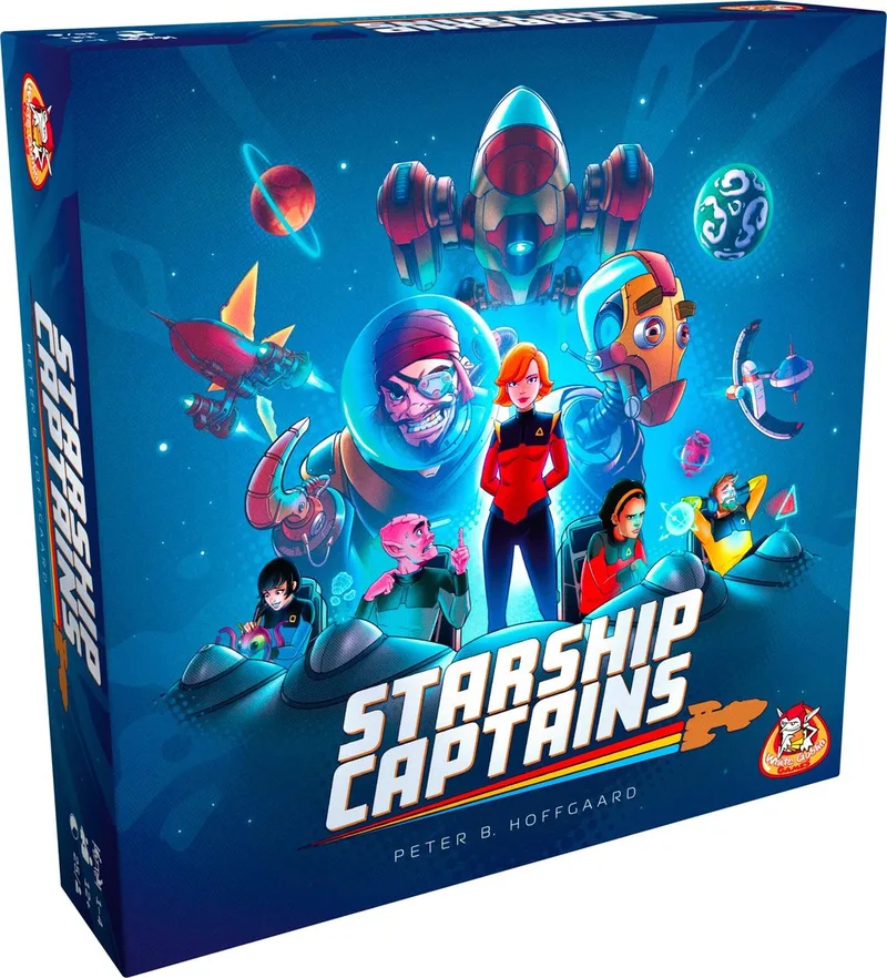 Starship Captains from White Goblin Games – box