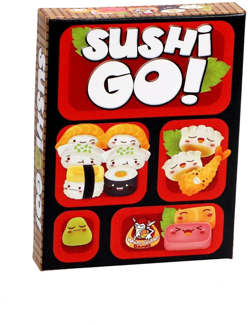 Sushi Go! - Kaartspel - 2 tot 5 spelers - 15 minuten - Vanaf 8 jaar - Snel spel fra White Goblin Games – æske