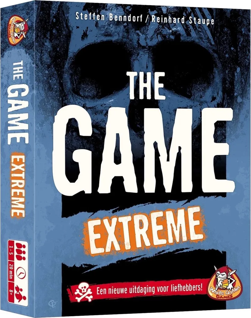 The Game: Extreme - Kaartspel - 1 tot 5 spelers - 20 minuten - Vanaf 8 jaar - Uitdagend kaartspel fra White Goblin Games – æske