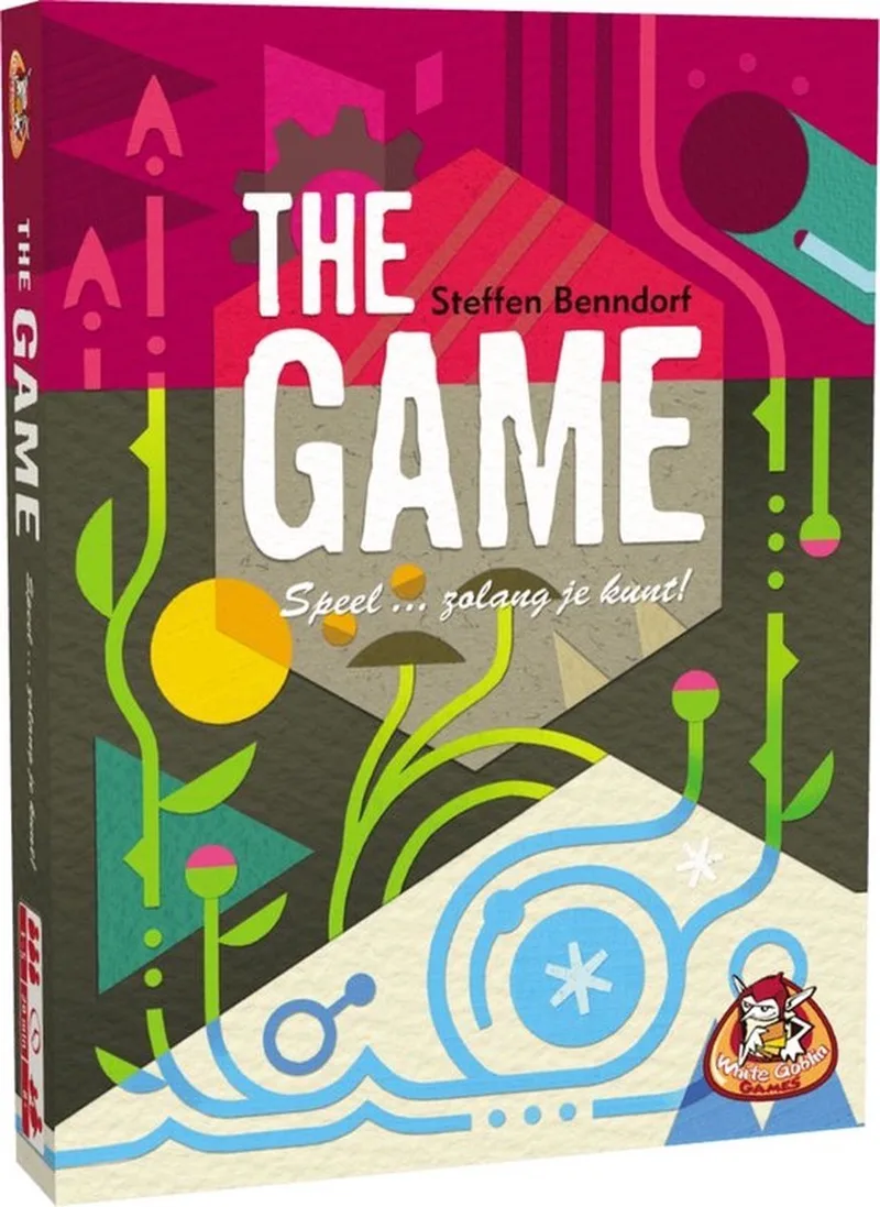 The Game - nieuw artwork - Kaartspel - 1 tot 5 spelers - 20 minuten - Vanaf 8 jaar - Vriendelijke editie from White Goblin Games – box