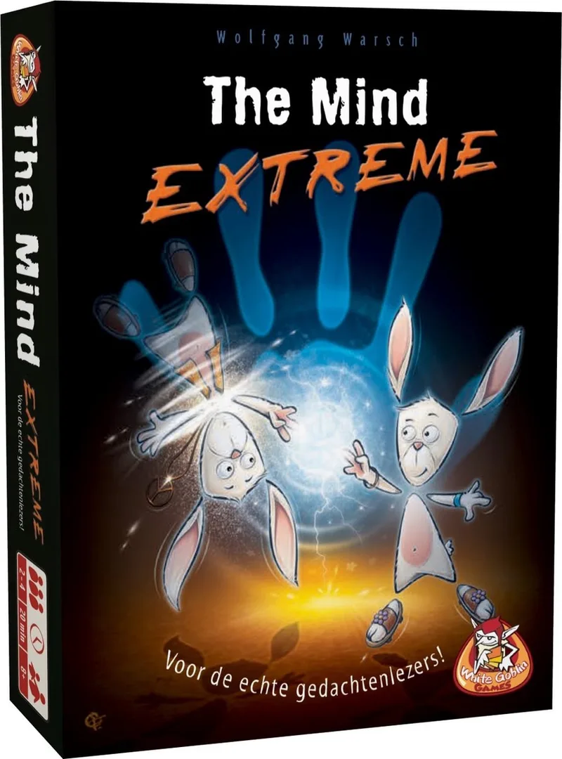 The Mind Extreme - Kaartspel - 2 tot 4 spelers - 20 minuten - Vanaf 8 jaar - Coöperatief Kaartspel from White Goblin Games – box