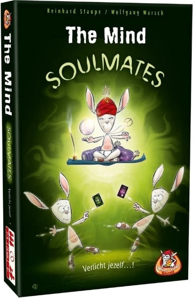 The Mind Soulmates - Kaartspel - 2 tot 4 spelers - 20 minuten - Vanaf 8 jaar - Coöperatief Kaartspel fra White Goblin Games – æske