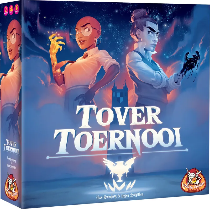 Tovertoernooi - 2 persoonsspel - 2 spelers - 45 minuten - Vanaf 12 jaar from White Goblin Games – box