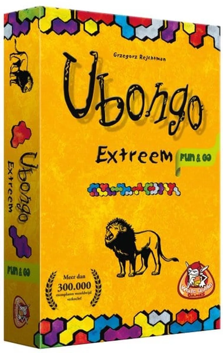 Ubongo Extreem Fun - White Goblin Games from White Goblin Games – box