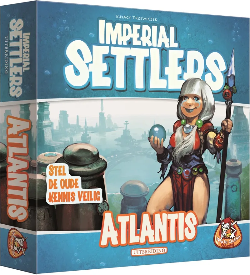 Uitbreiding Imperial Settlers: Atlantis från White Goblin Games – kartong