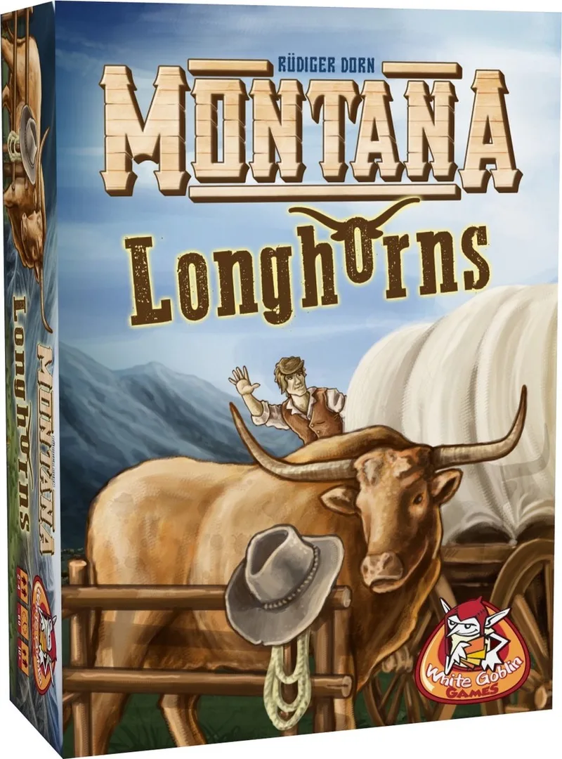 Uitbreiding Montana: Longhorns (nl) from White Goblin Games – box