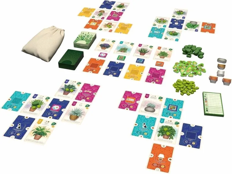 Verdant - familiespel - 1 tot 5 spelers - Puzzel & Tableau bouwspel - strategisch familiespel - Vanaf 10 jaar fra White Goblin Games – æske