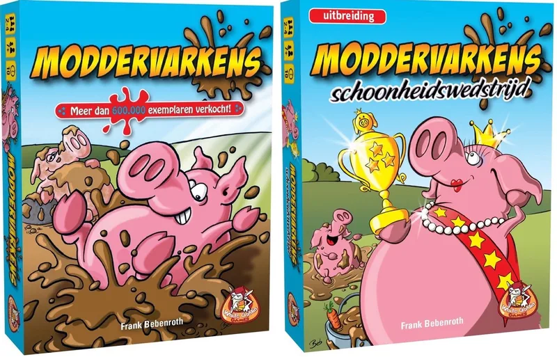 WGG Moddervarkens + uitbreiding Moddervarkens schoonheidswedstrijd from White Goblin Games – box