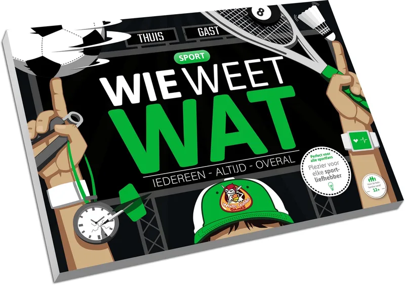 Wie Weet Wat: Sport 12+. fra White Goblin Games, Meerkleurig-udgave – æske