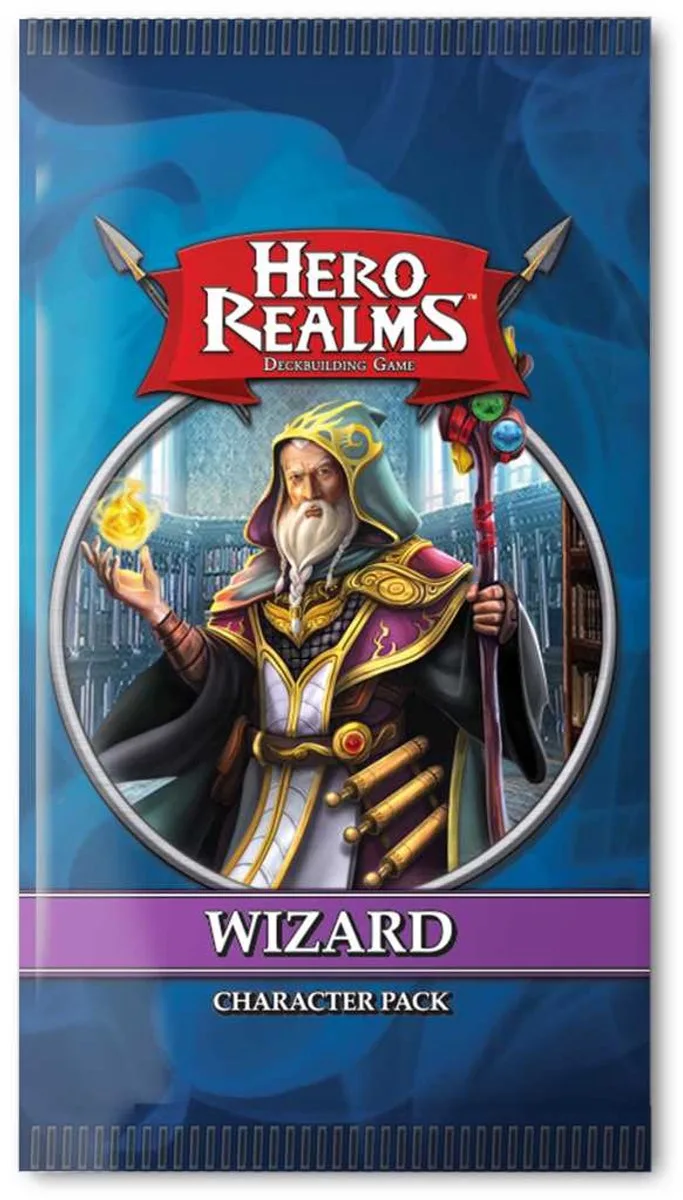 Hero Realms Wizard Booster Pack - kaartspel Uitbreiding - Engels from White Wizard Games – box