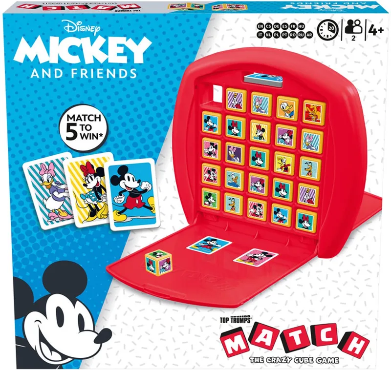 Bordspel Winning Moves MICKEY Rood van Winning Moves – doos