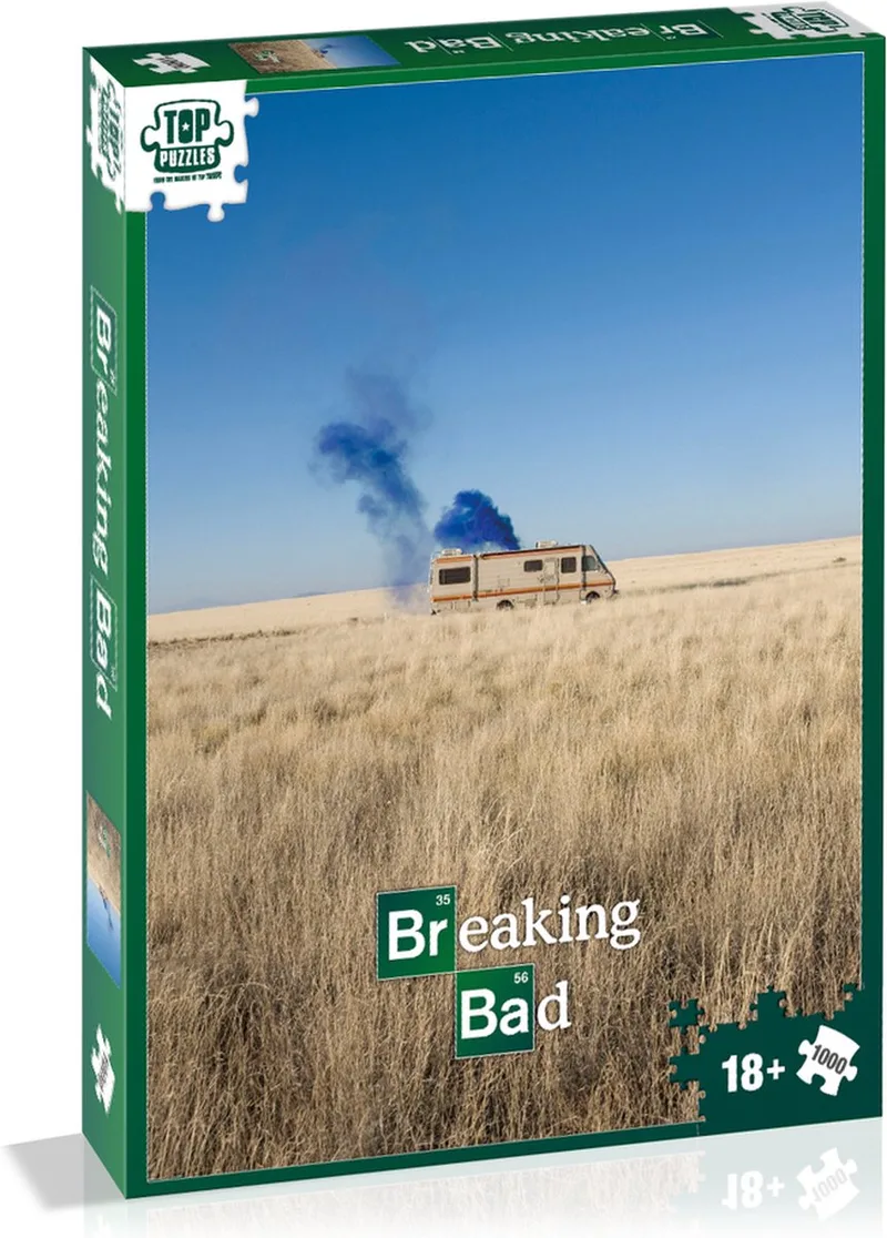Breaking Bad - Jigsaw Puzzle - Poster 1000 stukjes from Winning Moves, Blue edition – box