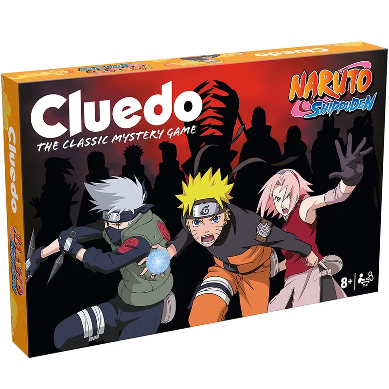 Cluedo - Bordspel - Naruto - Engels de Winning Moves – boîte