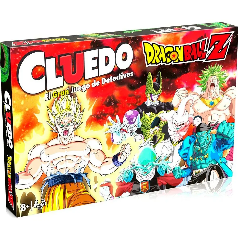 Dragon Ball Z Bordspel Spaans från Winning Moves – kartong