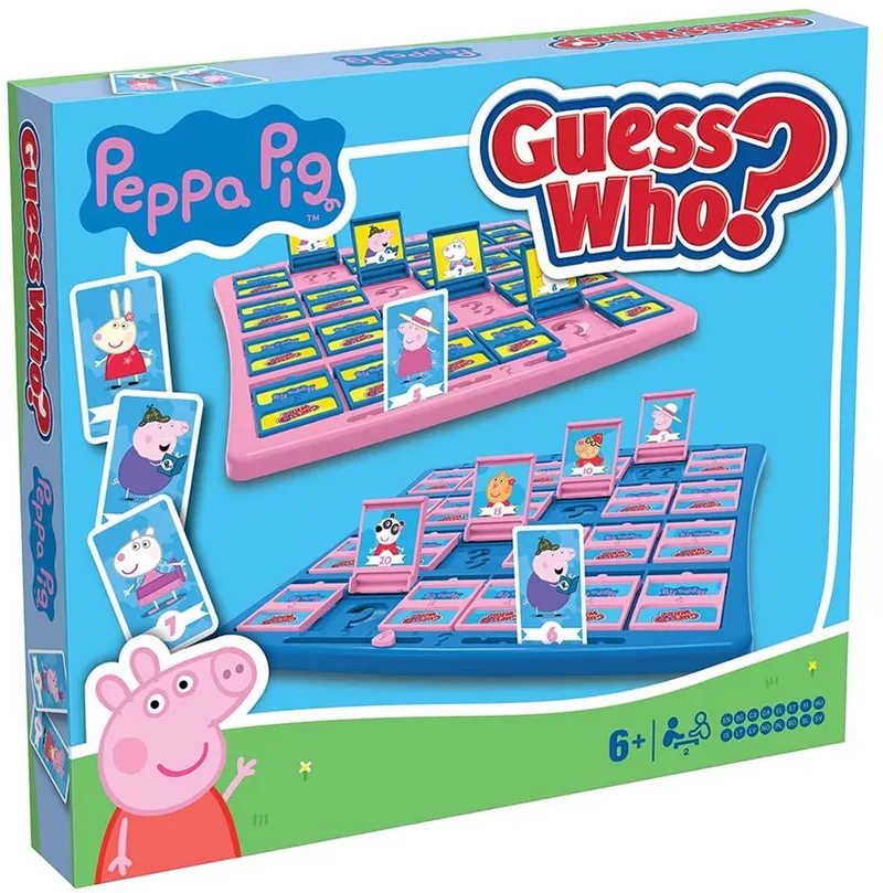 Guess Who? - Bordspel - Peppa Pig Meertalig van Winning Moves – doos