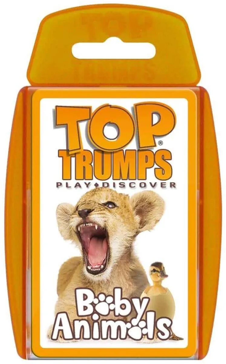 kaartspel baby dieren educatief spel Top Trumps. from Winning Moves – box