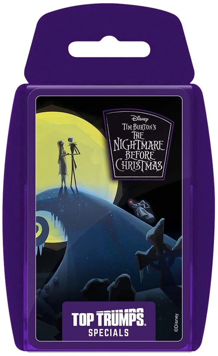 kaartspel Nightmare Before Christmas - educatief spel. von Winning Moves, Ausgabe Meerkleurig – Schachtel