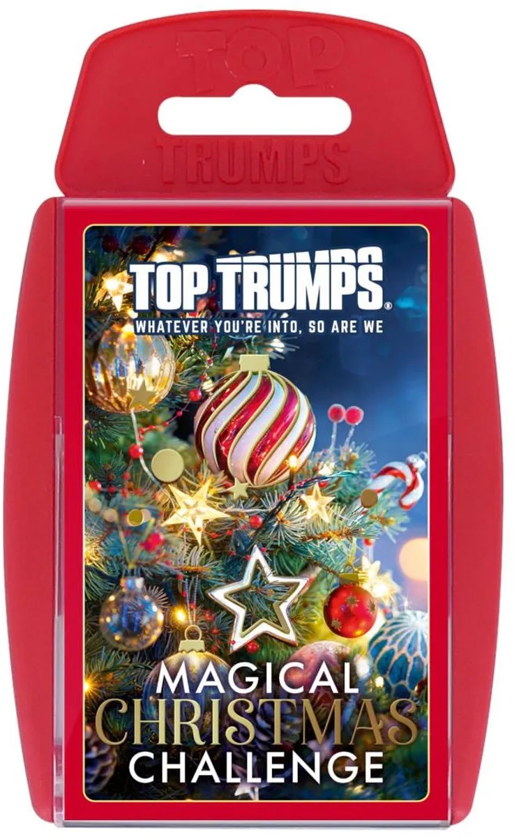 kaartspel Top Trumps kersteditie multicolor. von Winning Moves – Schachtel