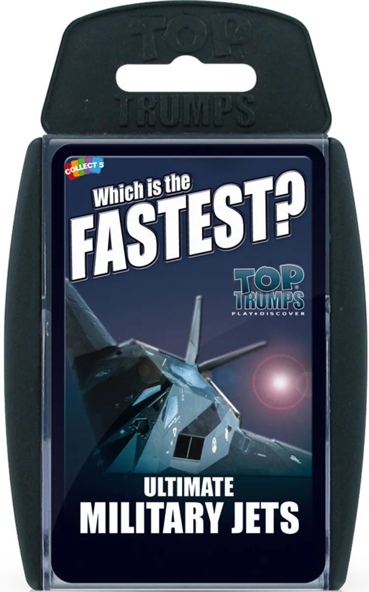 kaartspel Ultimate Military Jets educatief speelgoed. von Winning Moves – Schachtel