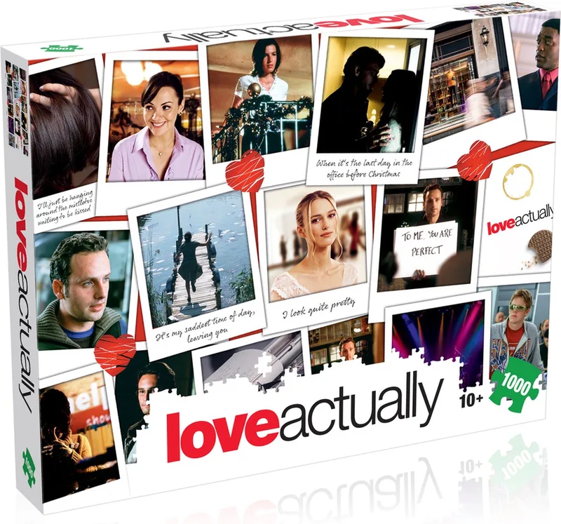 Love Actually - Jigsaw Puzzle 1000 stukjes van Winning Moves, editie Multi-coloured – doos