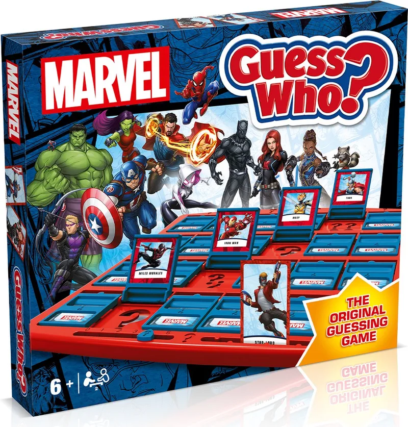 Marvel - Bordspel - Guess Who? - Engels de Winning Moves – boîte