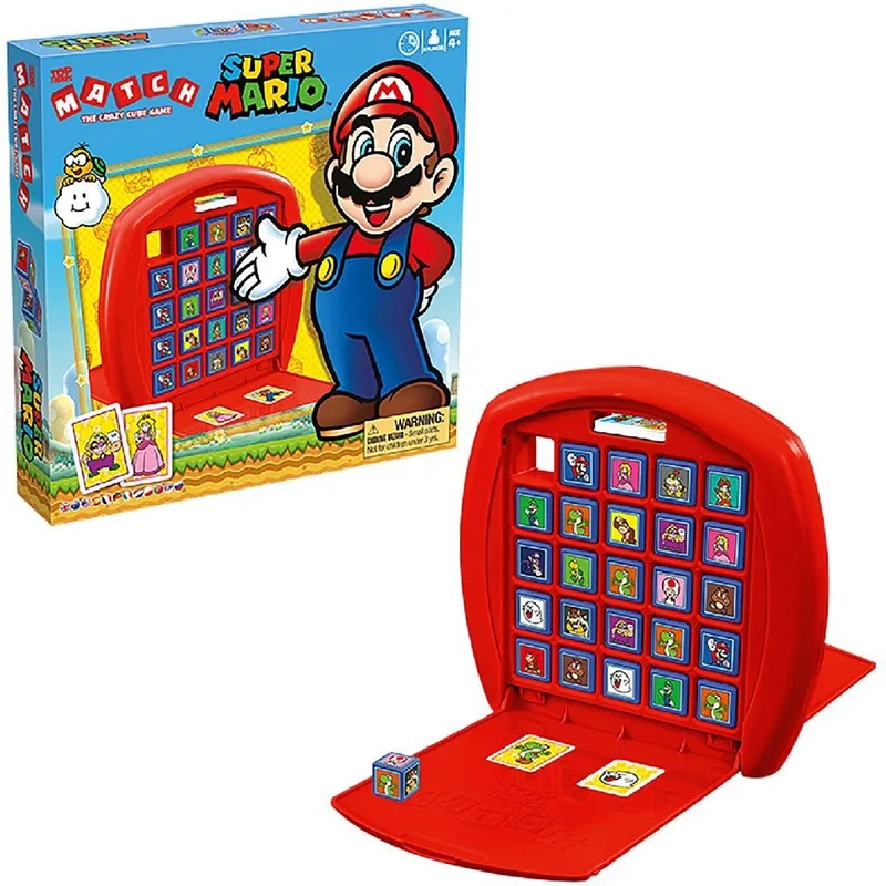MATCH 5-op-rij - Super Mario bordspel from Winning Moves – box